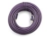 Picture of CAT5e Patch Cable - 100 FT, Purple, Booted