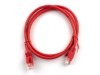 Picture of CAT5e Patch Cable - 2 FT, Red, Booted