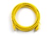 Picture of CAT5e Patch Cable - 10 FT, Yellow, Booted