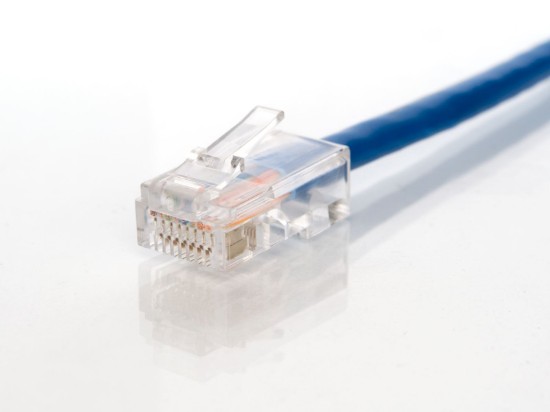 Picture of CAT5e Patch Cable - 3 FT, Blue, Assembled