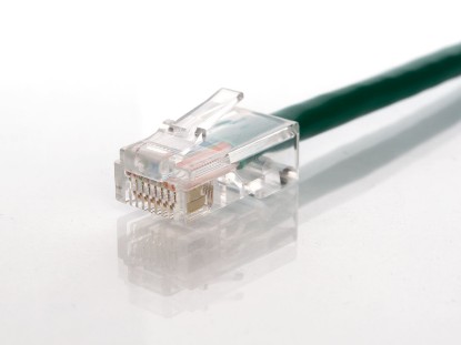 Picture of CAT5e Ethernet Patch Cable, 100 ft, Green