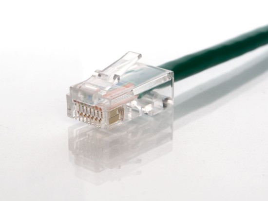 Picture of CAT5e Ethernet Patch Cable, 100 ft, Green