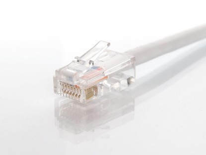 Picture of CAT5e Patch Cable - 7 FT, White, Assembled