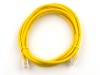 Picture of CAT5e Patch Cable - 10 FT, Yellow, Assembled