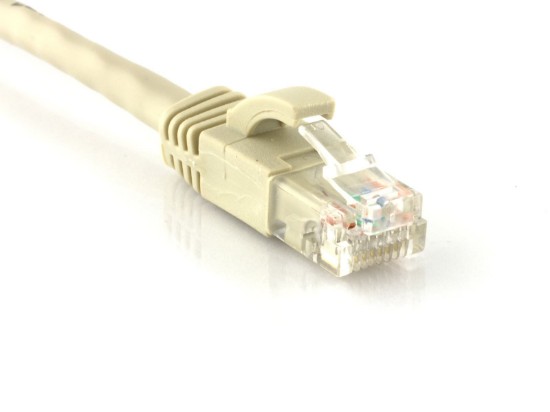 Picture of CAT6 Patch Cable - 50 FT, Gray, Booted