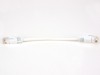 Picture of CAT6 Patch Cable - 6 IN, White, Booted