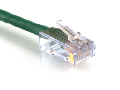 Picture of CAT6 Patch Cable - 2 FT, Green, Assembled