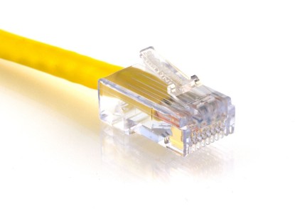 Picture of CAT6 Patch Cable - 3 FT, Yellow, Assembled