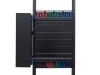 Picture of Vertical Mount Cable Tray - 6 Inches, Black