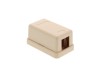 Picture of 1 Port Surface Mount Box - Ivory