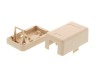 Picture of 1 Port Surface Mount Box - Ivory