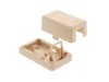 Picture of 1 Port Surface Mount Box - Ivory