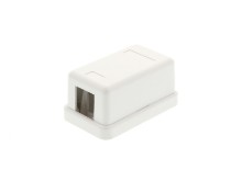 Picture of 1 Port Surface Mount Box - White