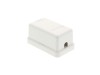 Picture of 1 Port Surface Mount Box - White