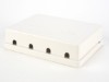 Picture of 4 Port Surface Mount Box - White