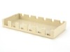 Picture of 6 Port Surface Mount Box - Ivory