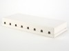 Picture of 8 Port Surface Mount Box - White