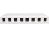 Picture of 8 Port Surface Mount Box - White