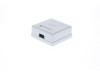 Picture of Surface Mount Box with CAT5e 110 Punch Down Terminals -Dual  RJ45 - 8 Conductor