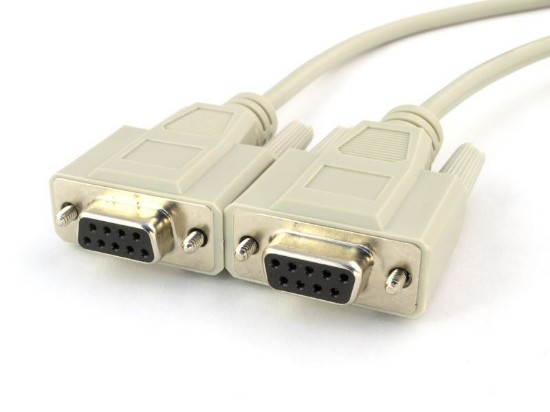 Picture of 10 FT Null Modem Cable - DB9 F/F
