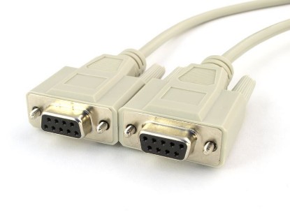 Picture of 15-Foot DB9 Female-to-Female Null Modem Cable