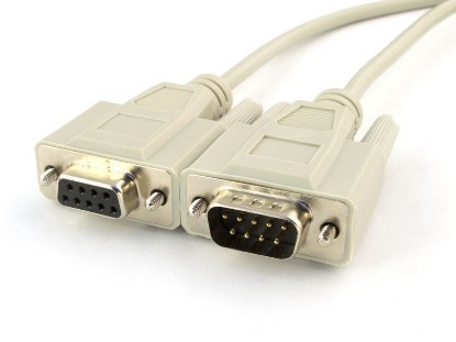 Picture of 10 FT Serial Extension Cable - DB9 M/F