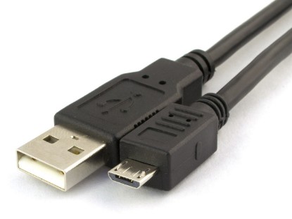 Picture of USB 2.0 Cable A to Micro M/M - 1.5 FT