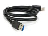 Picture of USB 3.0 SuperSpeed Cable A to A M/F - 3 FT