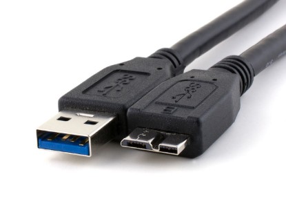 Picture of USB 3.0 SuperSpeed Cable A to Micro B M/M - 6 FT