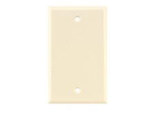 Picture of Blank Keystone Faceplate - Single Gang - Almond