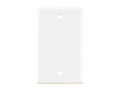 Picture of Blank Keystone Faceplate - Single Gang - White