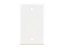 Picture of Blank Keystone Faceplate - Single Gang - White