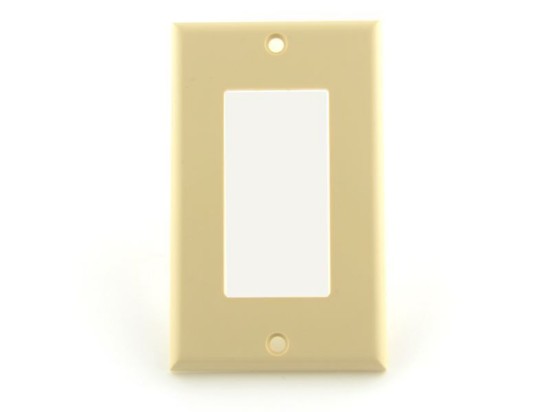 Picture of Single Gang Decorex Wall Plate - Ivory