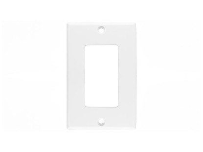 Picture of Single Gang Decorex Wall Plate - White