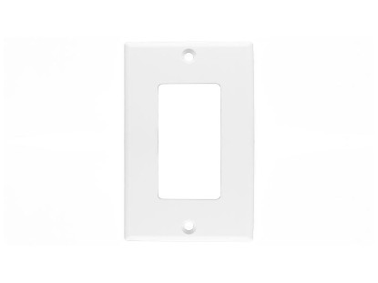 Picture of Single Gang Decorex Wall Plate - White