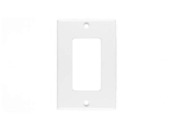 Picture of Single Gang Decorex Wall Plate - White