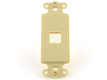 Picture of 1 Port Decorex Face Plate Insert - Ivory
