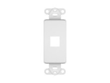 Picture of 1 Port Decorex Face Plate Insert - White