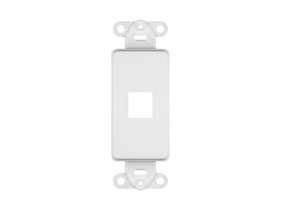 Picture of 1 Port Decorex Face Plate Insert - White