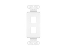 Picture of 2 Port Decorex Face Plate Insert - White