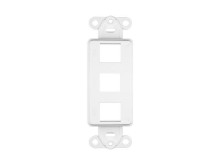 Picture of 3 Port Decorex Face Plate Insert - White