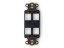 Picture of 4 Port Decorex Face Plate Insert - Black