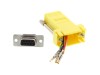 Picture of Modular Adapter Kit - DB9 Female to RJ45 - Yellow