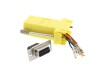 Picture of Modular Adapter Kit - DB9 Female to RJ45 - Yellow