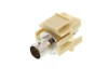 Picture of BNC 75 Ohm Feed Through Keystone Jack - Ivory