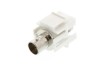 Picture of BNC 75 Ohm Feed Through Keystone Jack - White