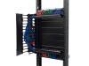 Picture of 2-Post Open Frame Network Relay Rack - 25U, #12-24 Tapped Rails