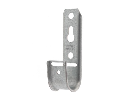 Picture of 3/4 Inch J-Hook - Standard Mount, Galvanized, 25 Pack