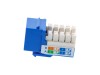 Picture of CAT6A SpeedTerm™ Keystone Jack 90 Degree - Blue