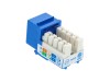 Picture of CAT6A SpeedTerm™ Keystone Jack 90 Degree - Blue